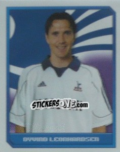 Sticker Oyvind Leonhardsen - Premier League Inglese 1999-2000 - Merlin