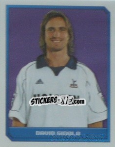 Sticker David Ginola - Premier League Inglese 1999-2000 - Merlin