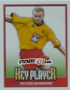 Figurina Peter Kennedy (Key Player) - Premier League Inglese 1999-2000 - Merlin