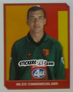 Sticker Alec Chamberlain - Premier League Inglese 1999-2000 - Merlin