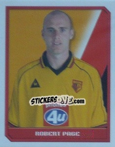 Cromo Robert Page - Premier League Inglese 1999-2000 - Merlin