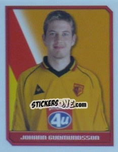 Sticker Johann Gudmundsson - Premier League Inglese 1999-2000 - Merlin
