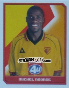 Sticker Michel Ngonge - Premier League Inglese 1999-2000 - Merlin