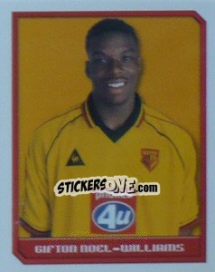 Sticker Gifton Noel-Williams - Premier League Inglese 1999-2000 - Merlin