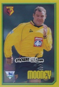 Figurina Mooney (Head to Head) - Premier League Inglese 1999-2000 - Merlin