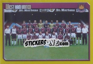 Cromo Team Photo - Premier League Inglese 1999-2000 - Merlin