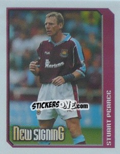 Sticker Stuart Pierce (New Signing) - Premier League Inglese 1999-2000 - Merlin