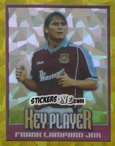 Figurina Frank Lampard  (Key Player) - Premier League Inglese 1999-2000 - Merlin