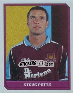 Sticker Steve Potts - Premier League Inglese 1999-2000 n. 496 - Merlin