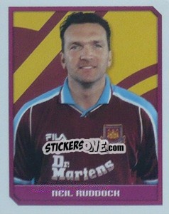 Cromo Neil Ruddock - Premier League Inglese 1999-2000 - Merlin