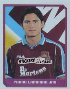 Sticker Frank Lampard - Premier League Inglese 1999-2000 n. 500 - Merlin