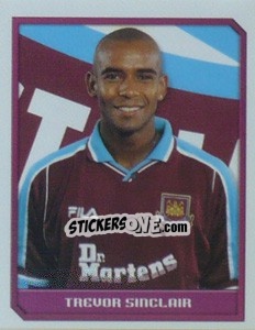 Sticker Trevor Sinclair - Premier League Inglese 1999-2000 n. 501 - Merlin