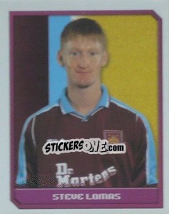 Cromo Steve Lomas - Premier League Inglese 1999-2000 - Merlin