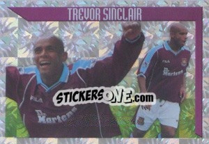 Sticker Trevor Sinclair (Star Midfielder) - Premier League Inglese 1999-2000 - Merlin