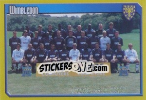 Figurina Team Photo - Premier League Inglese 1999-2000 - Merlin