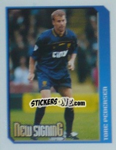 Sticker Tore Pedersen (New Signing) - Premier League Inglese 1999-2000 - Merlin
