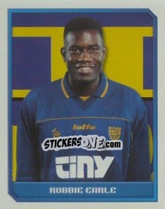 Cromo Robbie Earle - Premier League Inglese 1999-2000 - Merlin