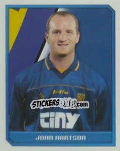 Cromo John Hartson - Premier League Inglese 1999-2000 - Merlin