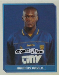 Sticker Marcus Gayle - Premier League Inglese 1999-2000 - Merlin