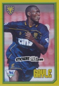 Sticker Gayle (Head to Head) - Premier League Inglese 1999-2000 n. 537 - Merlin