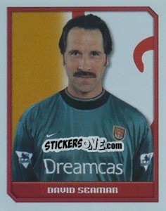 Cromo David Seaman - Premier League Inglese 1999-2000 - Merlin