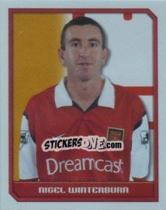 Sticker Nigel Winterburn - Premier League Inglese 1999-2000 - Merlin