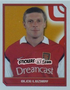 Figurina Oleg Luzhny - Premier League Inglese 1999-2000 - Merlin