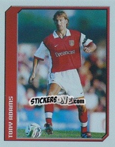 Sticker Tony Adams (Star Defender) - Premier League Inglese 1999-2000 n. 24 - Merlin