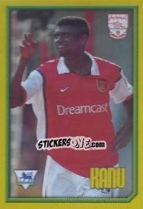 Sticker Nwankwo Kanu (Head to Head) - Premier League Inglese 1999-2000 - Merlin