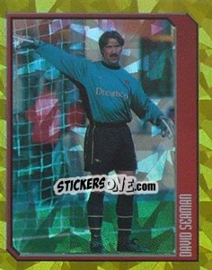Sticker David Seaman (Superstar) - Premier League Inglese 1999-2000 n. 28 - Merlin