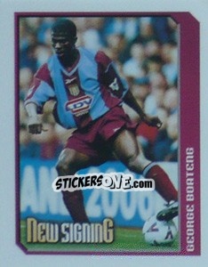 Sticker George Boateng (New Signing) - Premier League Inglese 1999-2000 n. 31 - Merlin