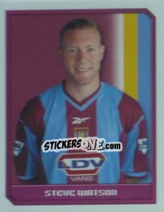 Cromo Steve Watson - Premier League Inglese 1999-2000 - Merlin