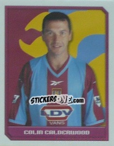 Figurina Colin Calderwood - Premier League Inglese 1999-2000 - Merlin