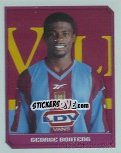 Sticker George Boateng - Premier League Inglese 1999-2000 - Merlin