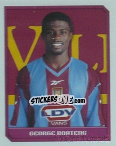 Sticker George Boateng - Premier League Inglese 1999-2000 n. 42 - Merlin
