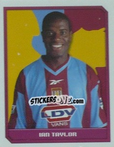 Sticker Ian Taylor - Premier League Inglese 1999-2000 - Merlin