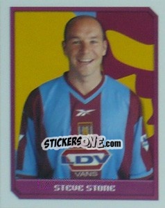 Figurina Steve Stone - Premier League Inglese 1999-2000 - Merlin