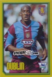 Sticker Dublin (Head to Head) - Premier League Inglese 1999-2000 - Merlin