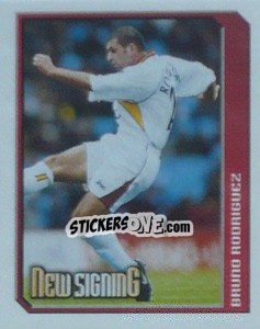 Sticker Bruno Rodriguez (New Signing) - Premier League Inglese 1999-2000 - Merlin