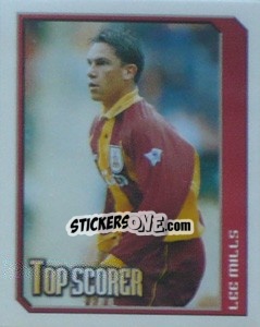 Sticker Lee Mills (Top Scorer) - Premier League Inglese 1999-2000 - Merlin