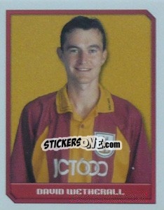 Sticker David Wetherall - Premier League Inglese 1999-2000 - Merlin