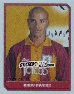 Figurina Andy Myers - Premier League Inglese 1999-2000 - Merlin