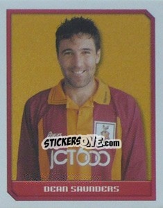 Figurina Dean Saunders - Premier League Inglese 1999-2000 - Merlin