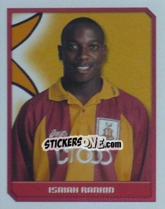 Sticker Isaiah Rankin - Premier League Inglese 1999-2000 n. 75 - Merlin