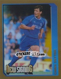 Sticker Chris Sutton (New Signing) - Premier League Inglese 1999-2000 - Merlin
