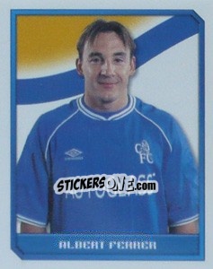 Cromo Albert Ferrer - Premier League Inglese 1999-2000 - Merlin