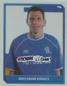 Sticker Gustavo Poyet - Premier League Inglese 1999-2000 - Merlin