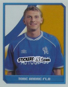 Cromo Tore Andre Flo - Premier League Inglese 1999-2000 - Merlin