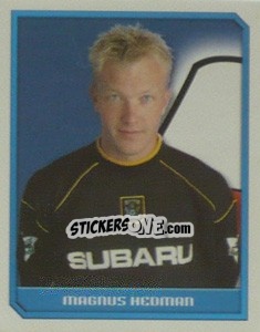 Cromo Magnus Hedman - Premier League Inglese 1999-2000 - Merlin