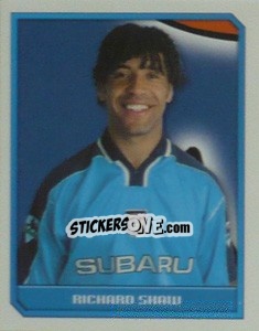 Figurina Richard Shaw - Premier League Inglese 1999-2000 - Merlin